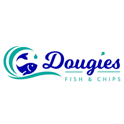 Dougie's Fish and Chips logo.